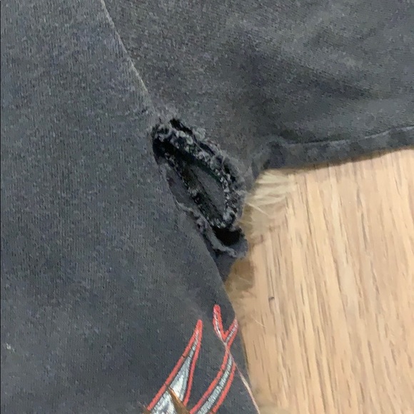 Harley Davidson Black Distressed Tee - Picture 8 of 9